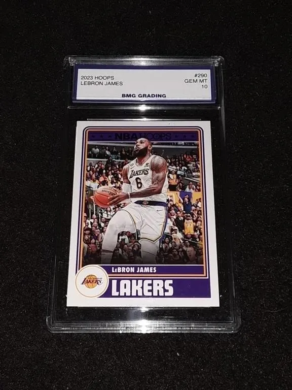 Lebron James 2023 Hoops GEM MT 10