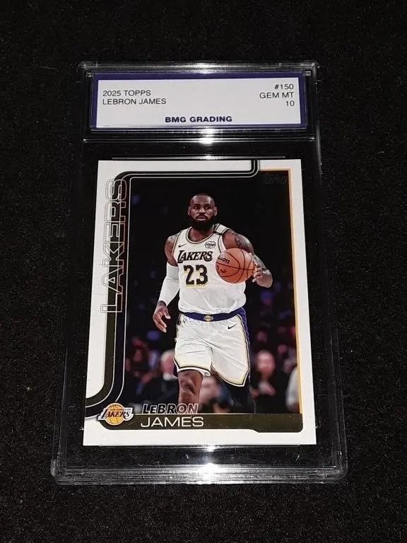 Lebron James 2025 Topps GEM MT 10