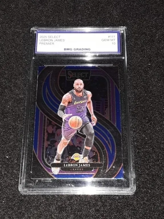 Lebron James 2025 Select Premier GEM MT 10