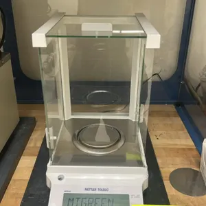 Mettler Toledo ME Series Analytical Balance with a glass draft shield