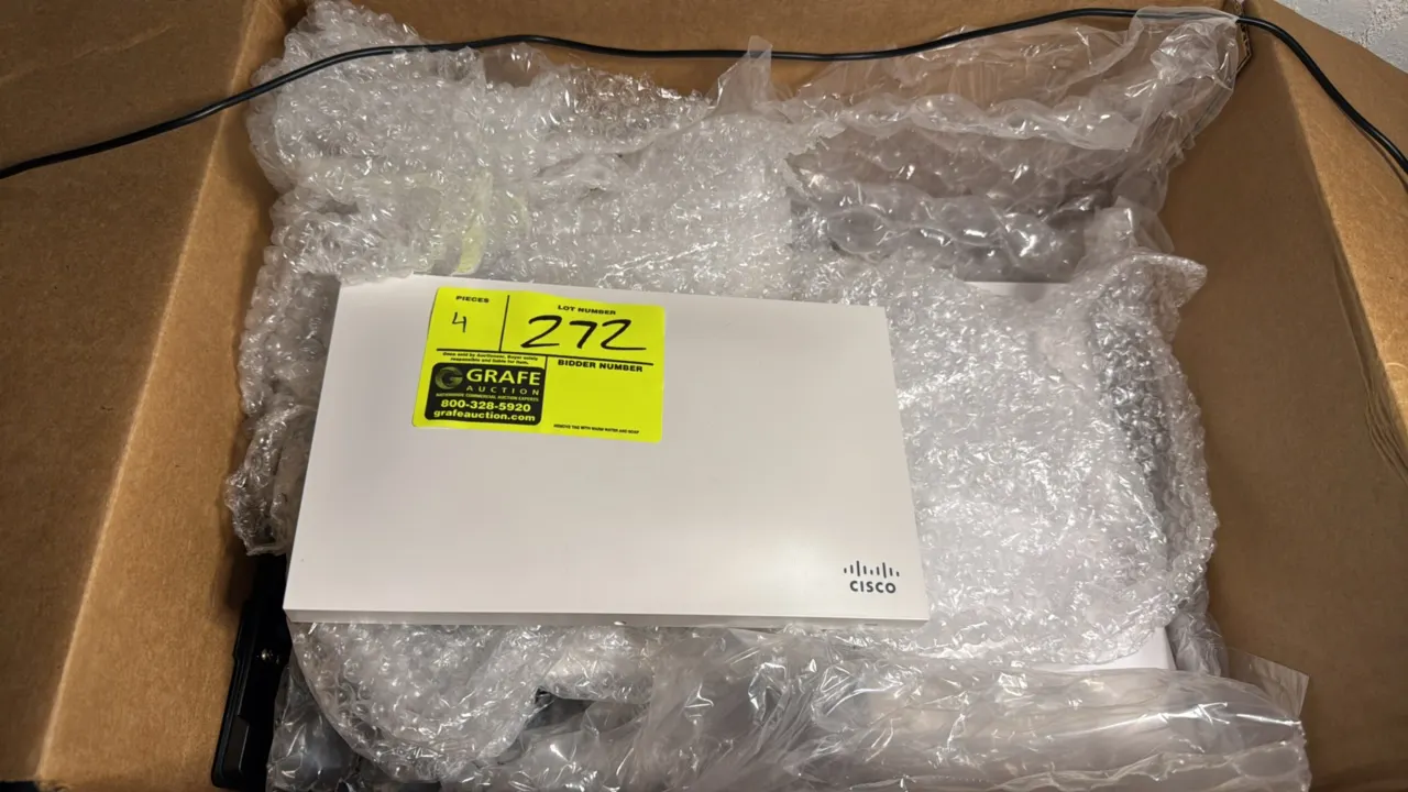 Cisco Meraki MR42 wireless access points. Includes mounting brackets and hardware.