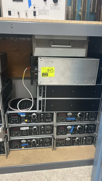 Trek high-voltage power supplies and amplifiers. Includes (3) Model 610C Cor-A-Trol units, (3) Model 610D Cor-A-Trol units, (1) Model 662 ±10kV amplif