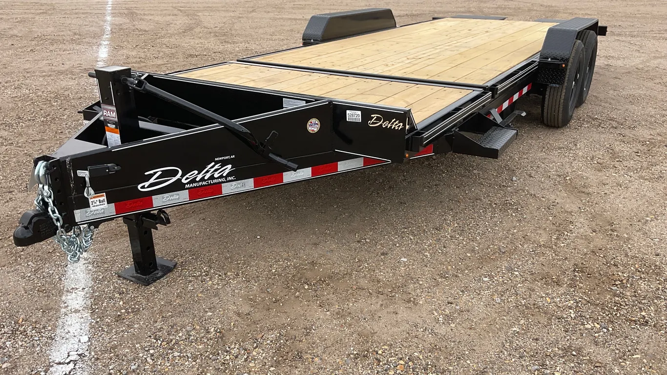 UNUSED 2026 DELTA MANUFACTURING, INC. 27TB 8'X20' TILT TRAILER VIN: 4MWBT202XTN073440