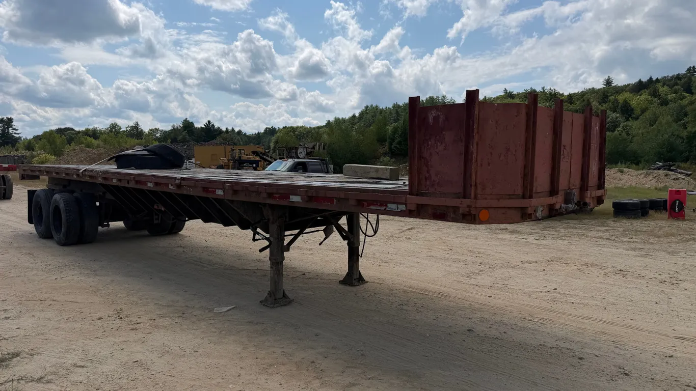 45'X96" STEEL FLATBED TRAILER