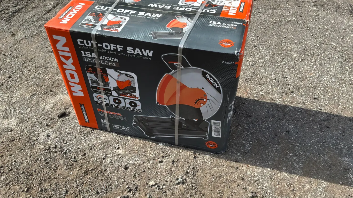 UNUSED WOKIN CUT-OFF SAW