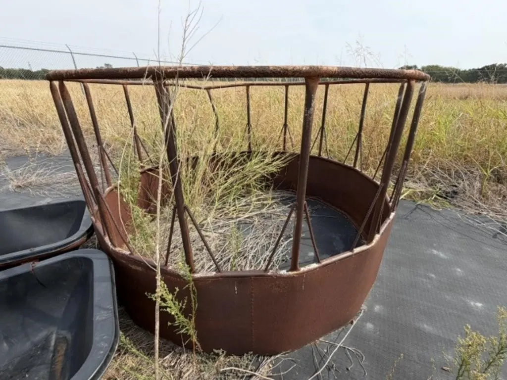 3 Round Bale Feeders