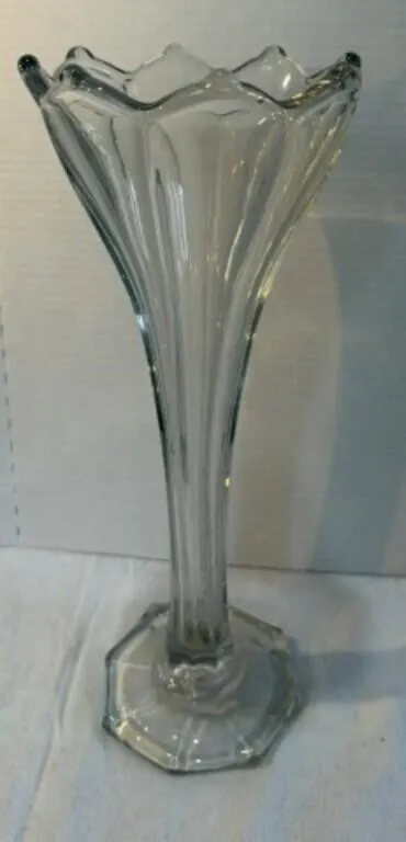 Vintage Tall 15" Tulip Top Vase
