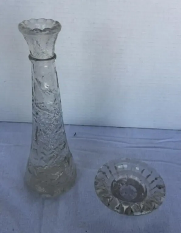 vintage Textured Bud Vase
