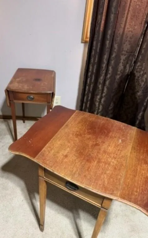 2 Vintage Side Tables