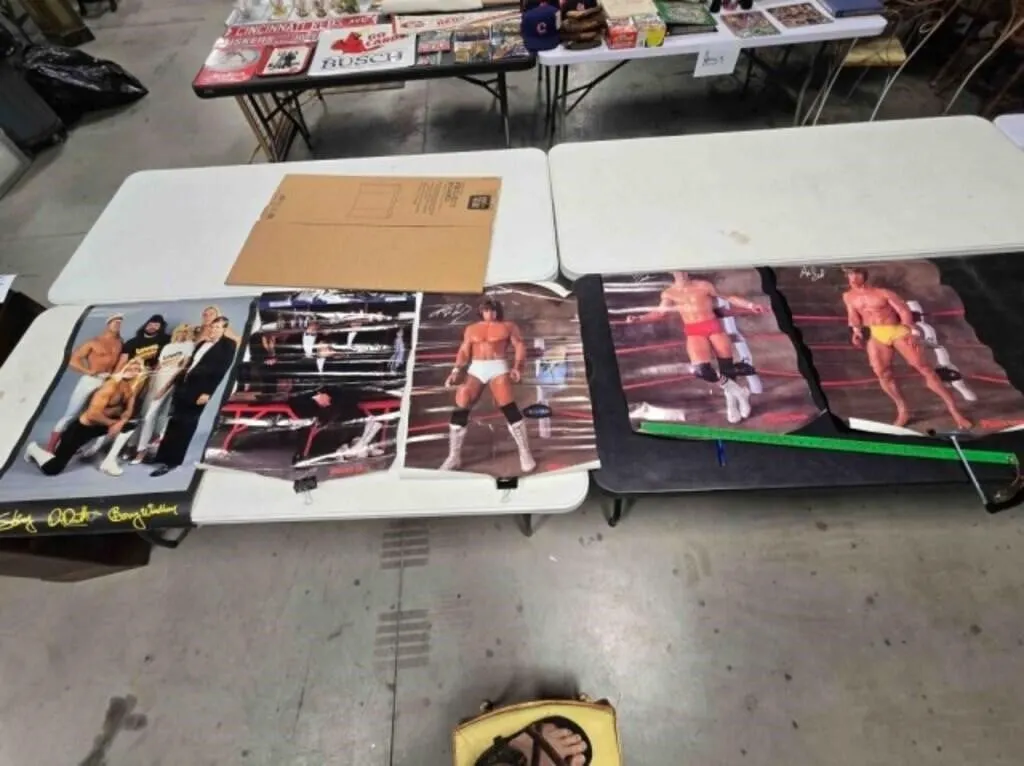 5 Vintage Pro Wrestling Posters