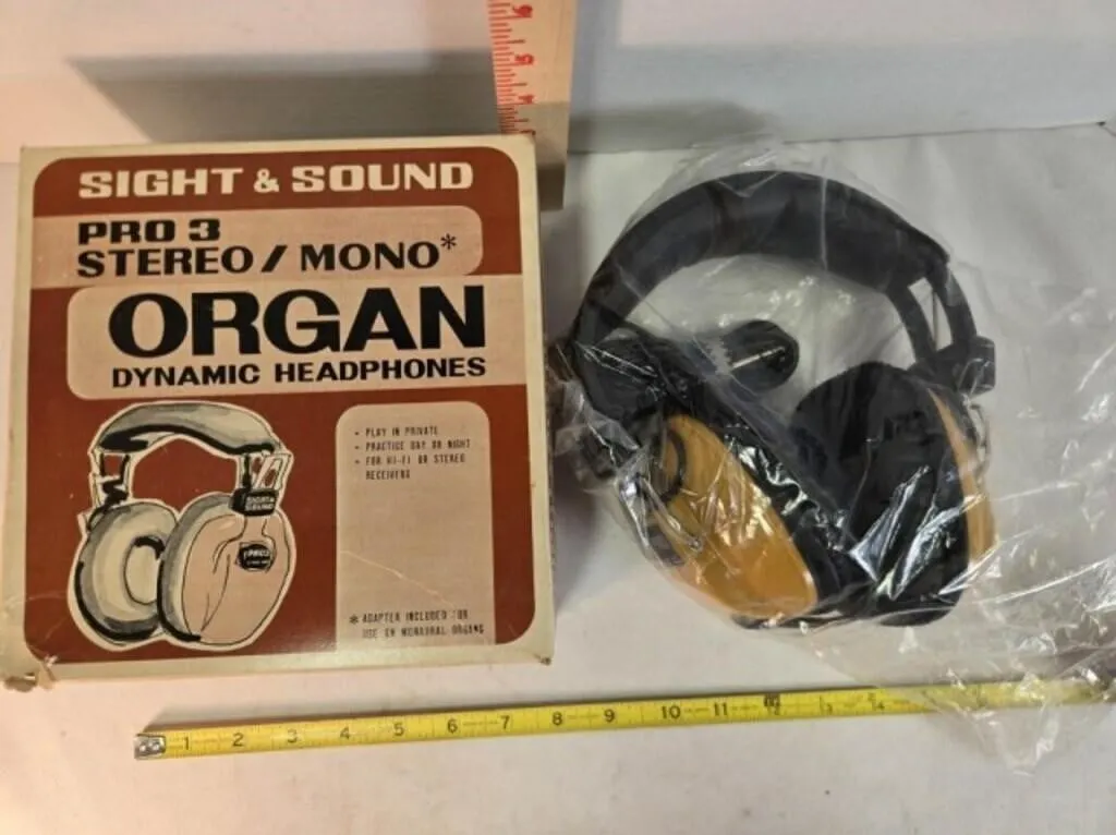 Sight & Sound Pro 3 Stereo/Mono Dynamic Headphones