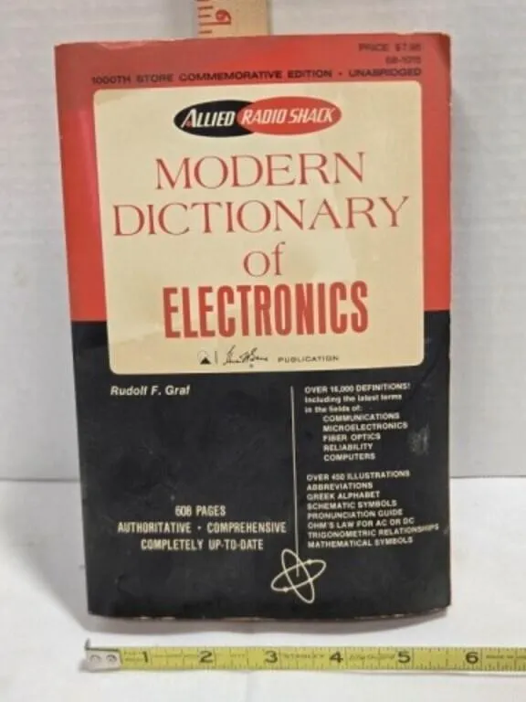 Allied Radio Shack Modern Dictionary of Electronic
