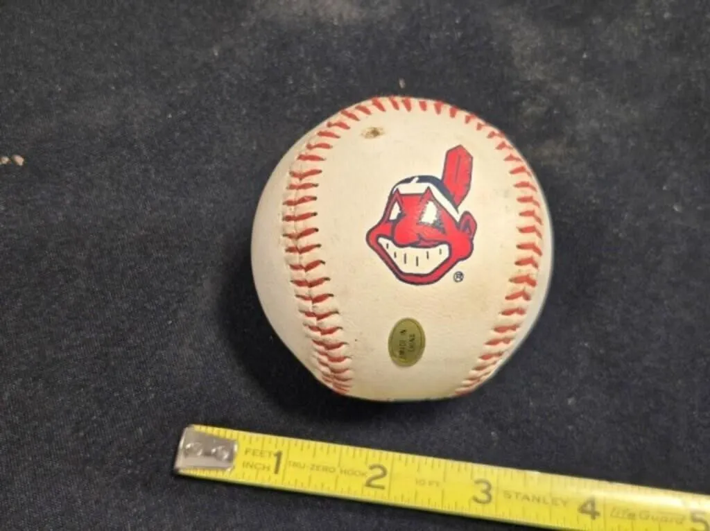 Former Cleveland Indians Chief Wahoo baseball