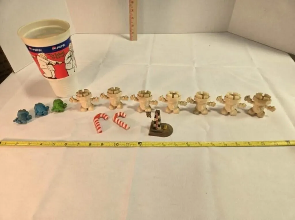 Earnest Mftg promo items; Model train stop sign