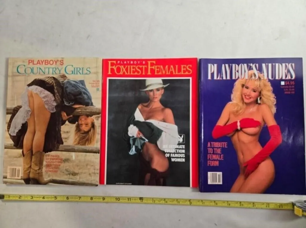 3 Playboy Supplements: 1987, 1990, 1991
