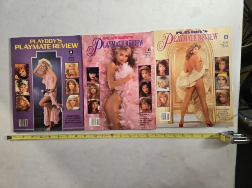 3 Playboy's Playmate Review: 1986, 1988, 1989