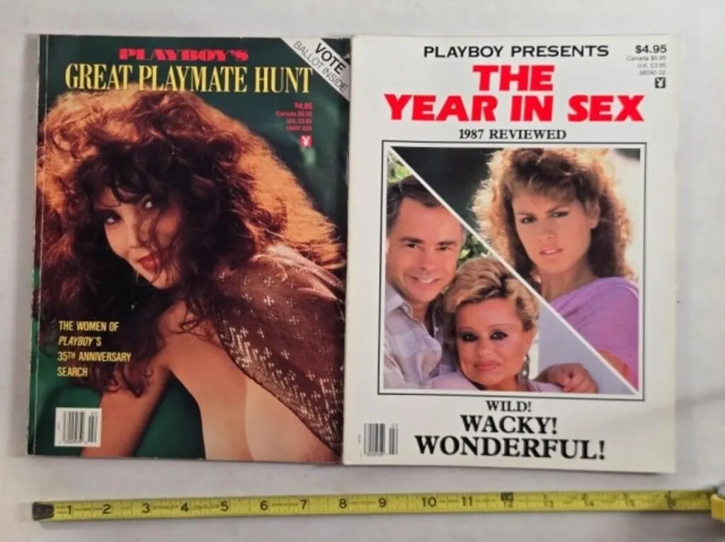 Playboy's Great Playmate Hunt &Year in Sex 1987