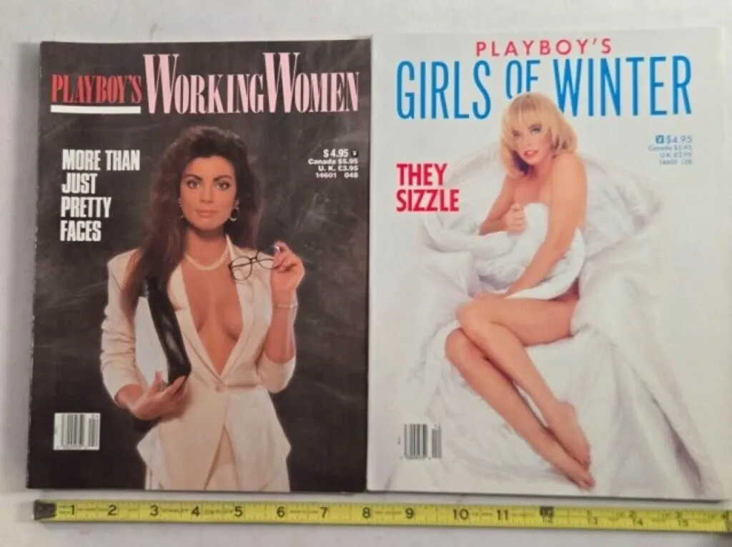 2 Playboy Supplements, Year 1988