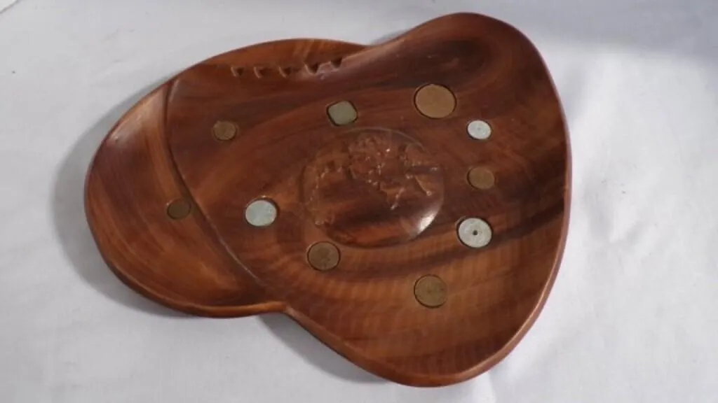 Vintage Mid-Century Modern Lane & Co. Pottery Tray