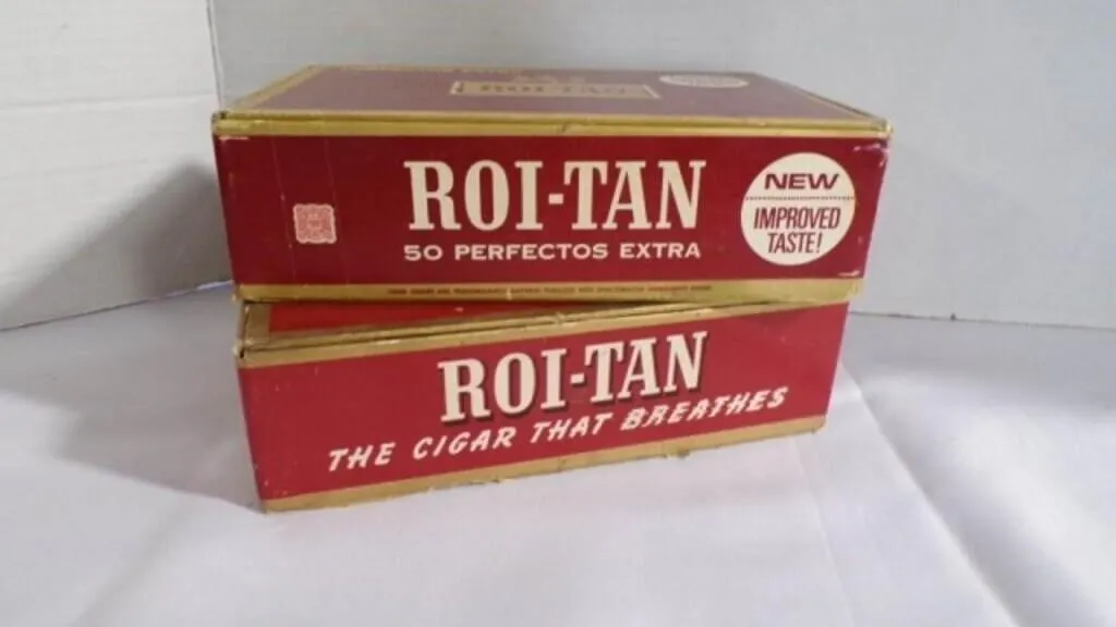 2 Vintage Boxes of ROI-TAN 50 "Perfectos Extra"