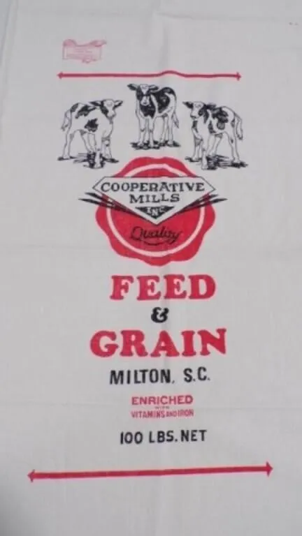 Vintage Cooperative Mills Inc. Feed & Grain Sack