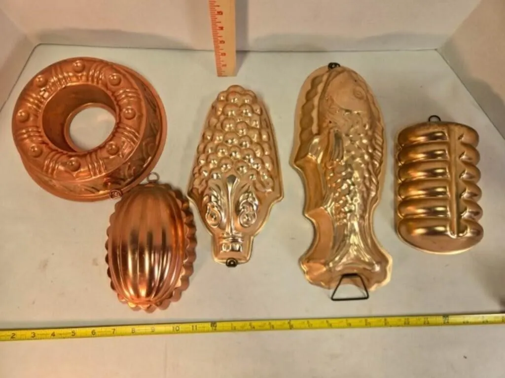 5 Gelatin molds