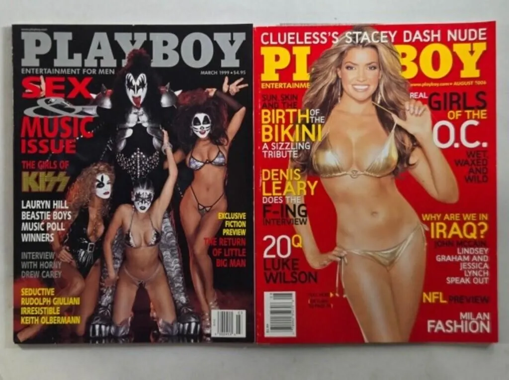 2 Playboy magazines; March 1999 & August 2006