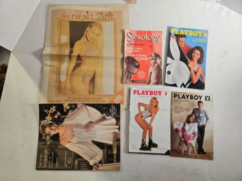 4 Adult catalogs, Sexology, Night Shift OKC free p