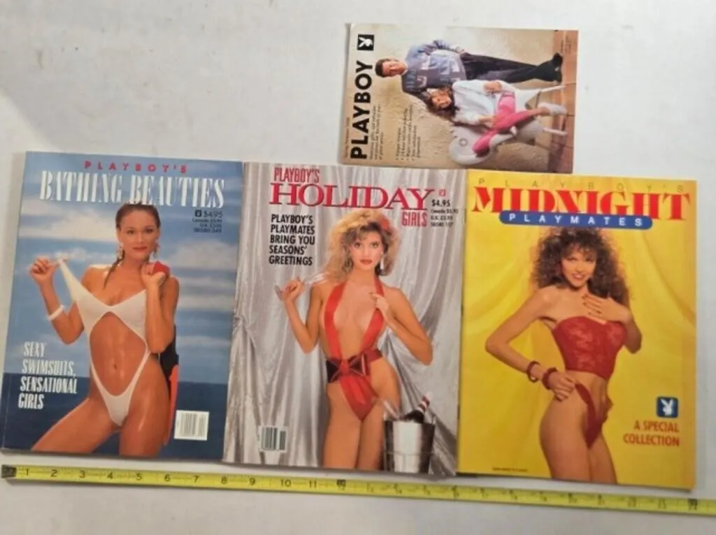 3 Playboy Supplements & product catalog (1988)