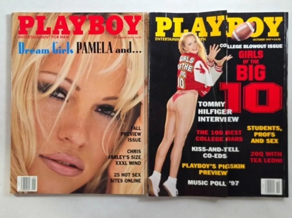 2 Playboy magazines; September & October 1997