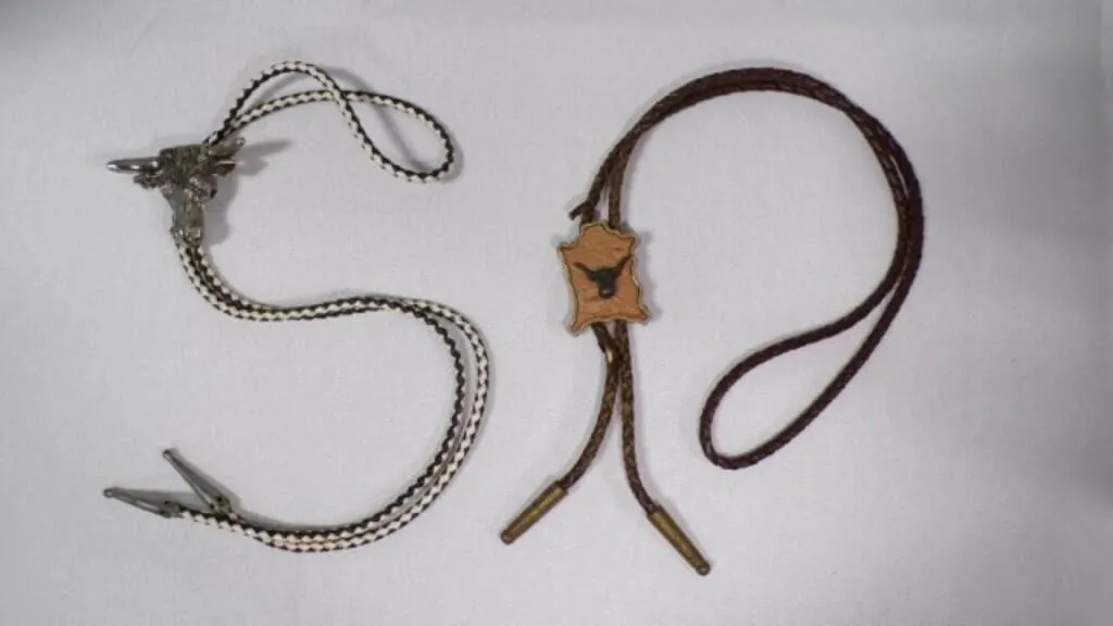 Vintage Classic American Western Corded Bolo Ties