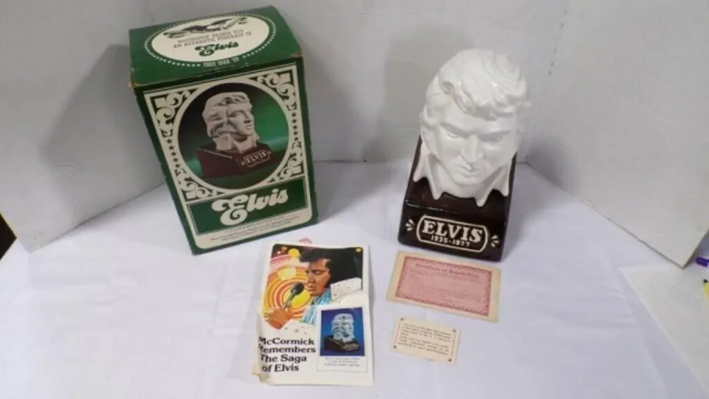 1977 McCormick "Elvis" Limited Edition Decanter