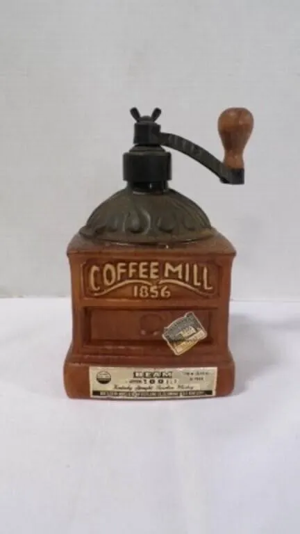 1979 Jim Beam Coffee Mill Bourbon Decanter