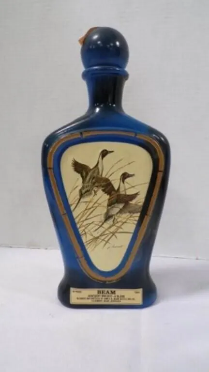 Vintage Jim Beam Pintail Duck Whiskey Decanter