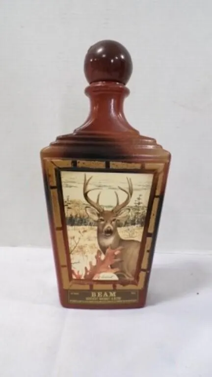 1982 Vintage Jim Beam Whitetail Buck Decanter