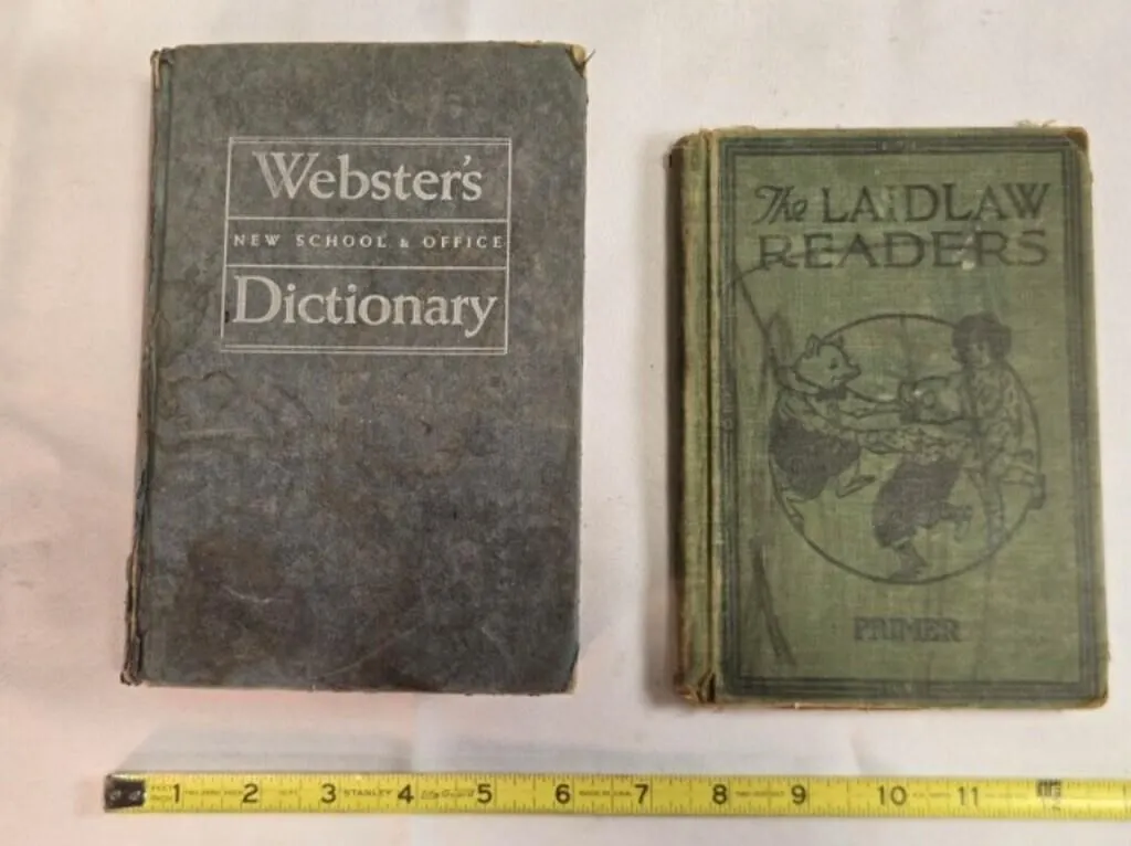 Webster's Dictionary & Laidlaw Readers Primer