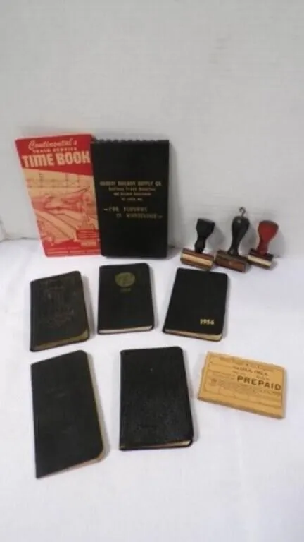 11 Vintage Train Service Memorabilia & Ephemeras