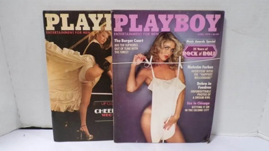 2Vintage Late-1970's "Playboy" Magazines