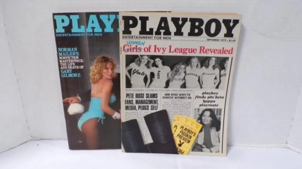 2Vintage Late-1970's "Playboy" Magazines