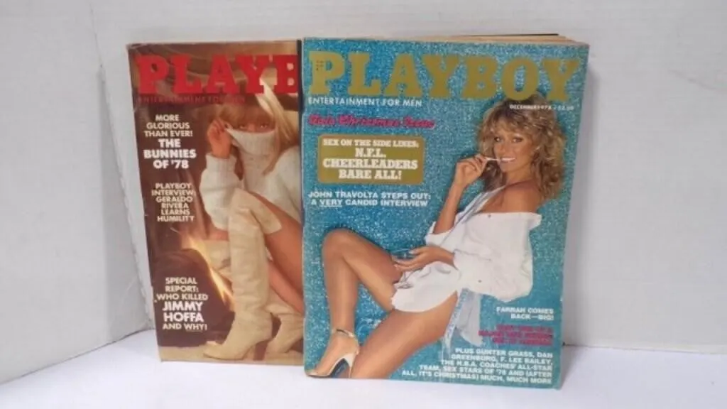2Vintage Late-1970's "Playboy" Magazines