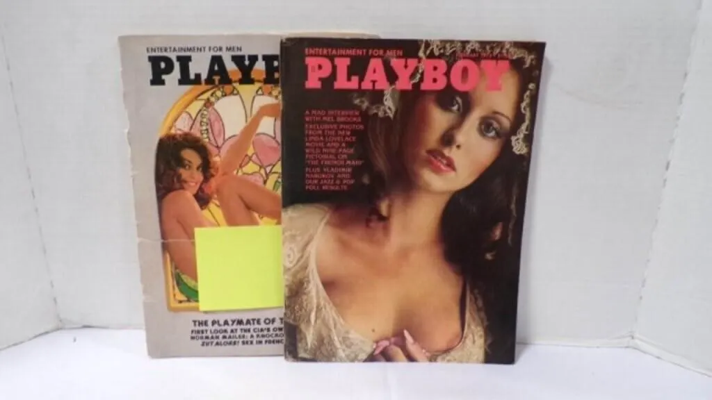 2Vintage Mid-1970's "Playboy" Magazines