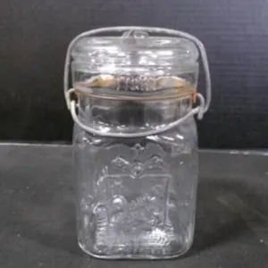 Antique Queen "Wide Mouth Adjustable" Mason Jar