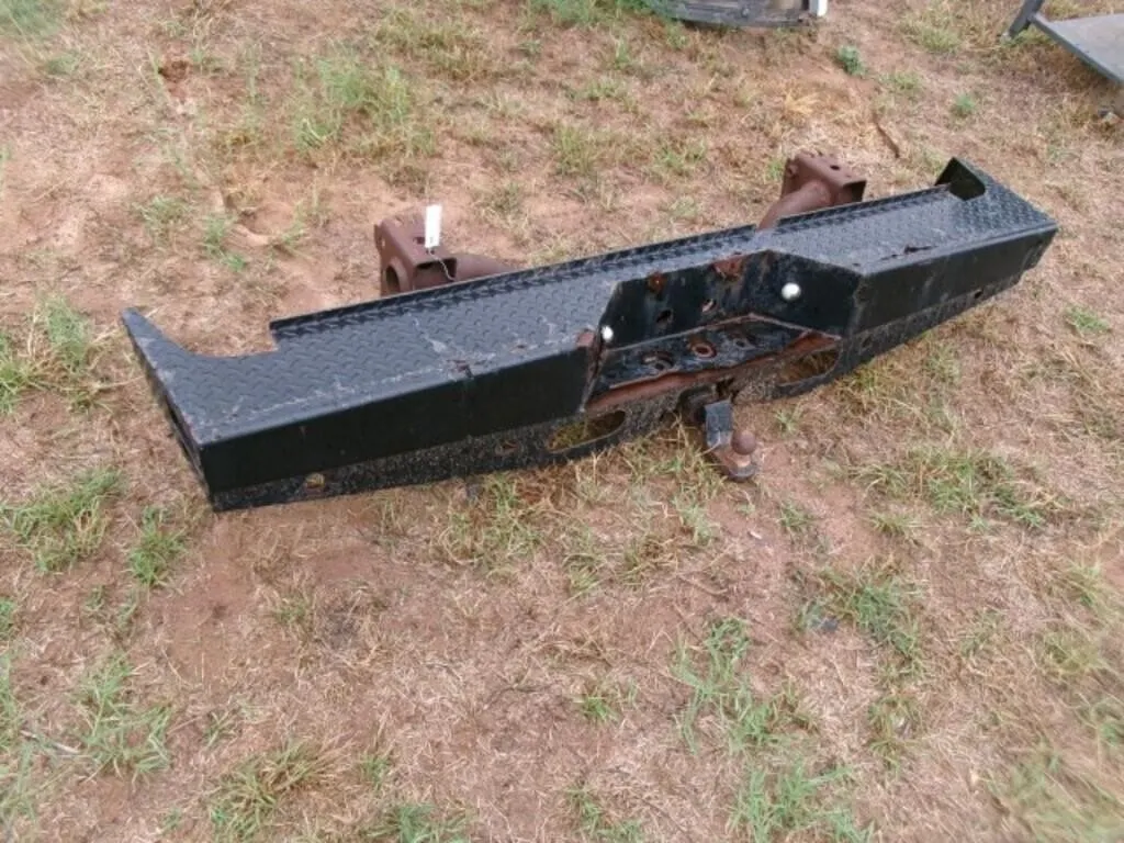 Pickup Bumper, Custom Steel Rear w/receiver hitch