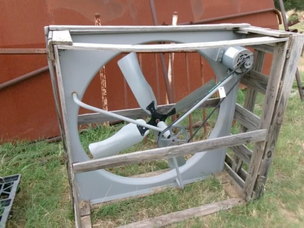 Exhaust Fan, 54" x 54" w/1hp motor