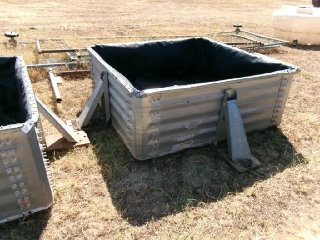 Galvanized Containment, 6' x 6' w/liner