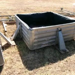Galvanized Containment, 6' x 6' w/liner