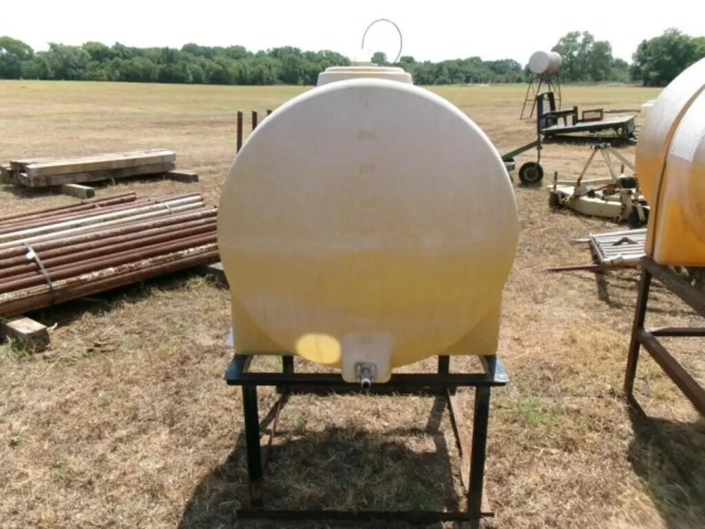 Poly Tank, 225 Gallon w/Stand