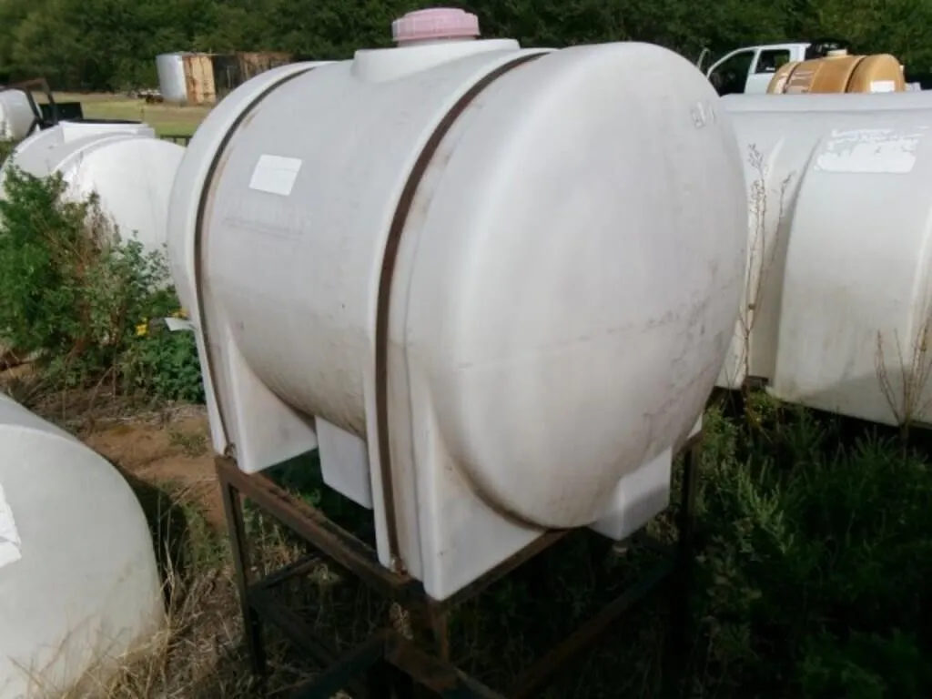 Poly Tank, 130 Gallon w/Stand