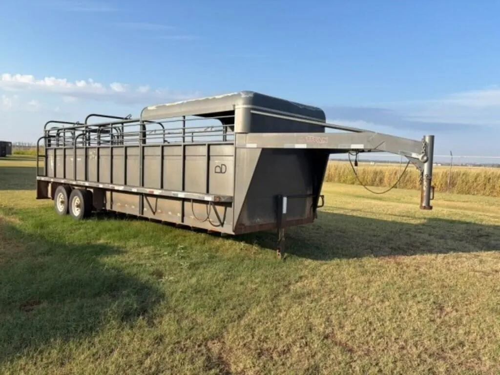 2024 Titan Gooseneck Livestock Trailer