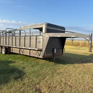 2024 Titan Gooseneck Livestock Trailer